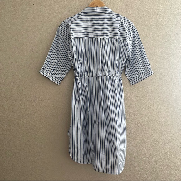 Velvet Heart JENNEVA OIA BLUE STRIPE Shirt Dress - Picture 4 of 12